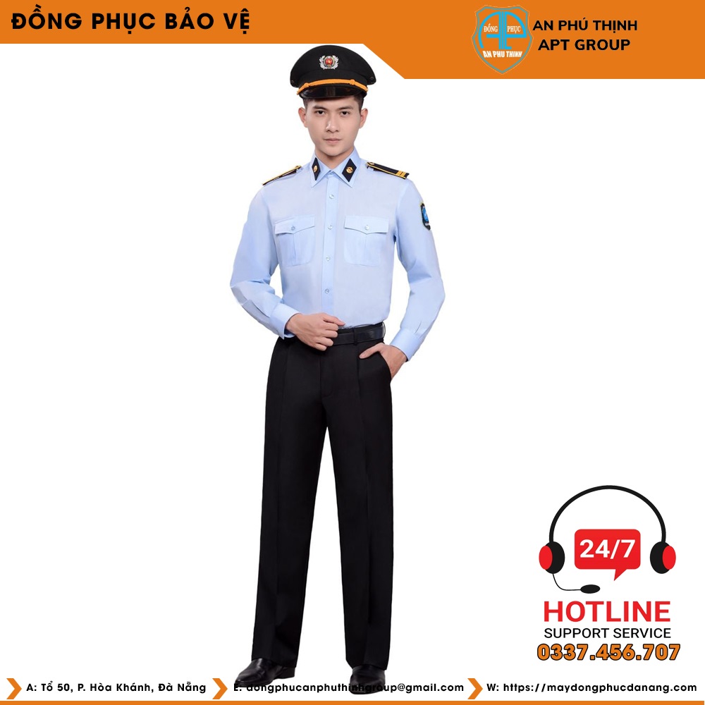 May Đồng Phục Bảo Vệ Theo Yêu Cầu Tại Đà Nẵng